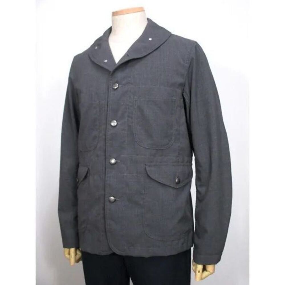 2 PIECE WOOLRICH | woolen mills shawl collar guide jacket M & matching vest S